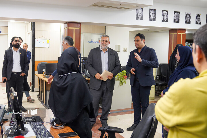 بازدید معاون امور فرهنگی وزیر فرهنگ از ایبنا