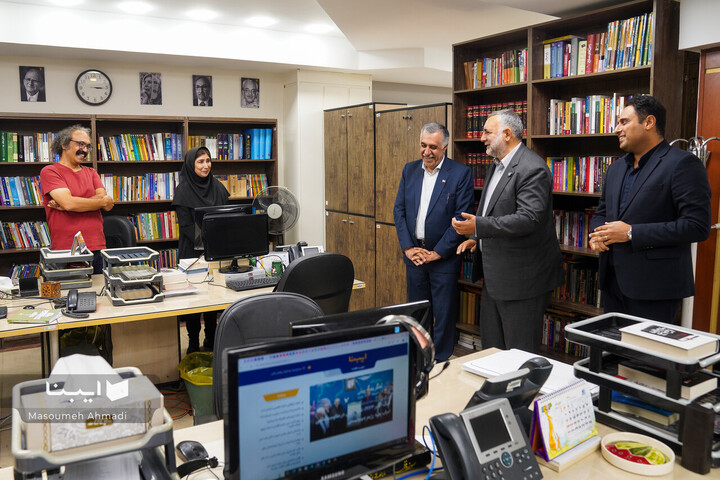 بازدید معاون امور فرهنگی وزیر فرهنگ از ایبنا