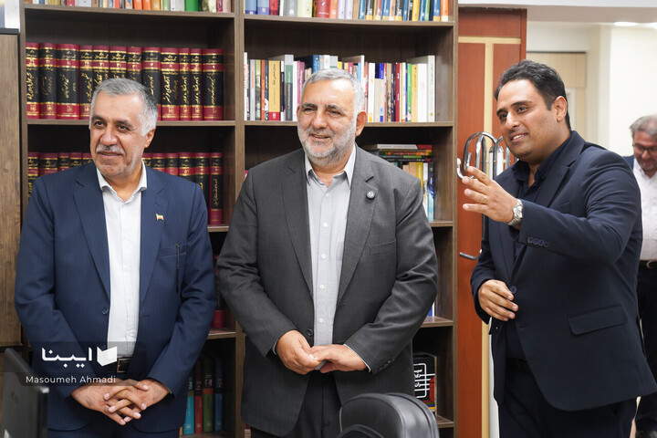 بازدید معاون امور فرهنگی وزیر فرهنگ از ایبنا