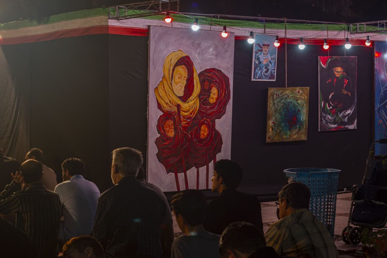 شعرخوانی آیینی و نمایشنامه‌خوانی عاشورایی در خیمه هنر