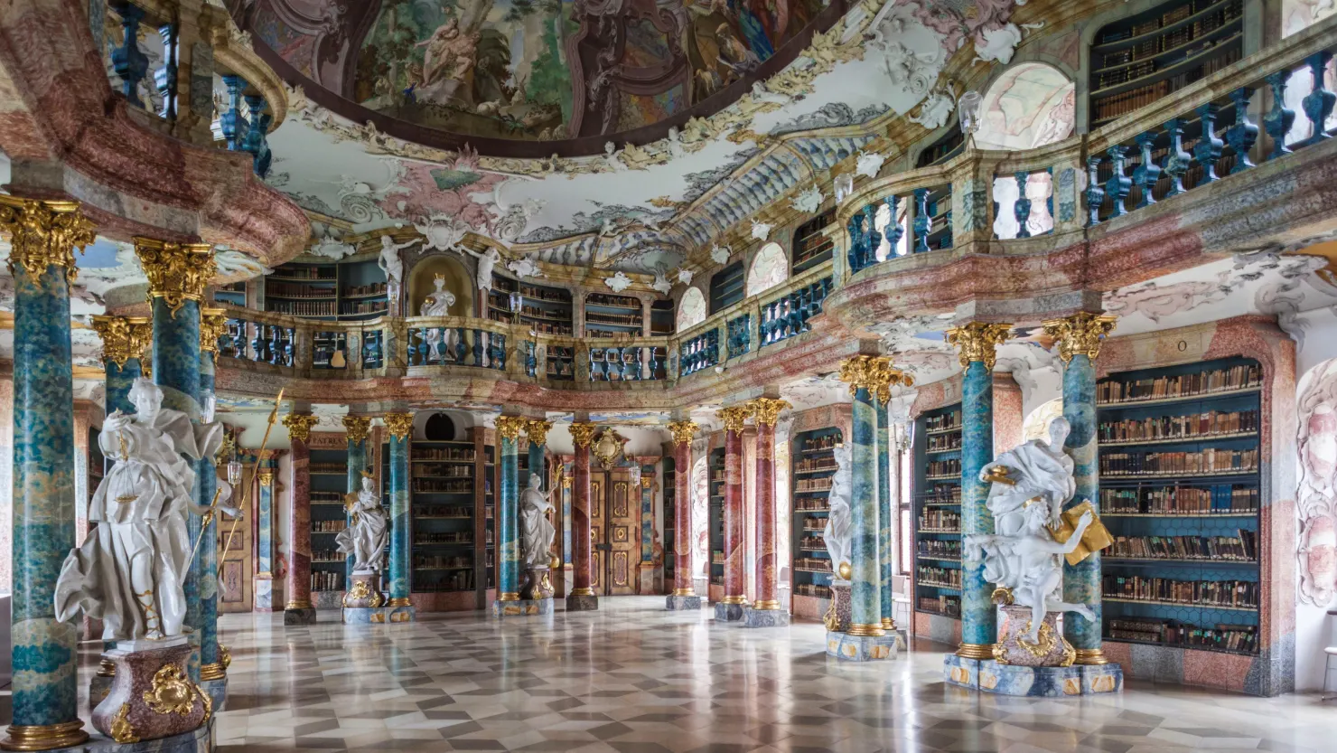 زیباترین‌ کتابخانه‌های جهان از نگاه خبرگزاری آمریکایی+عکس