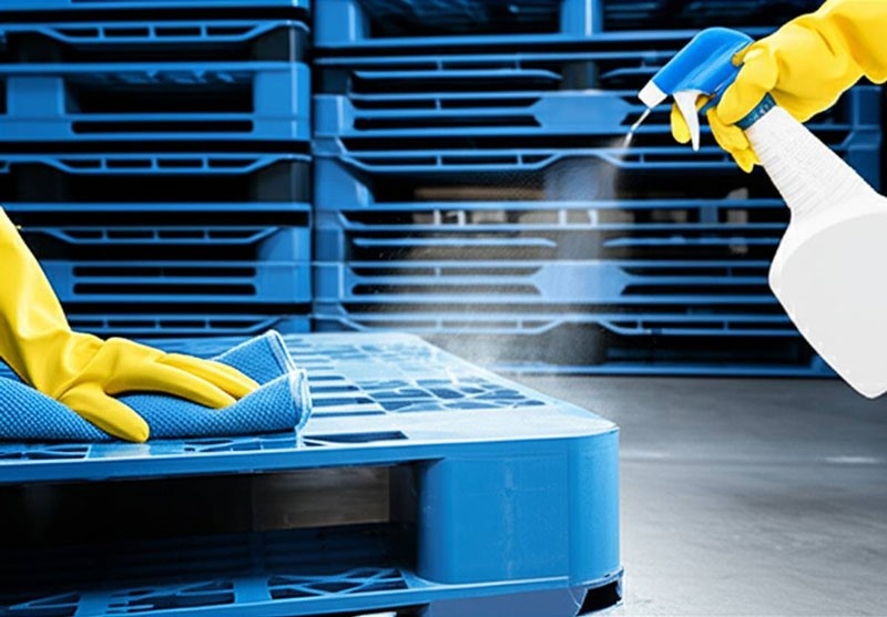 چگونه پالت پلاستیکی را ضدعفونی کنیم؟