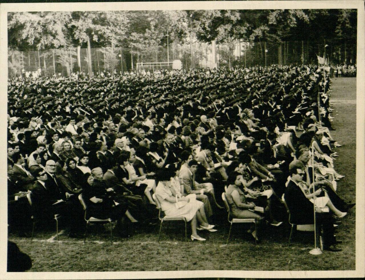 مراسم فارغالتحصیلی دانشجویان دانشگاه تهران در سال تحصیلی 46-45