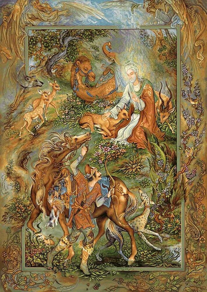 فرشچیان پلی میان سنت و نوآوری در نگارگری ایرانی بود