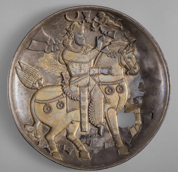 بشقاب ساسانی