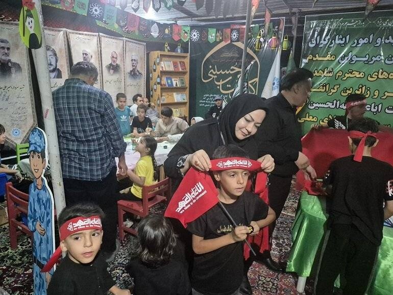 قصه، رنگ و کتاب در نقطه صفر مرزی/ «باشماق»؛ ایستگاه فرهنگی مسیر اربعین