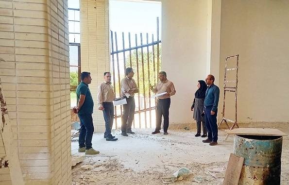 کتابخانه کامفیروز در مسیر تکمیل قرار گرفت