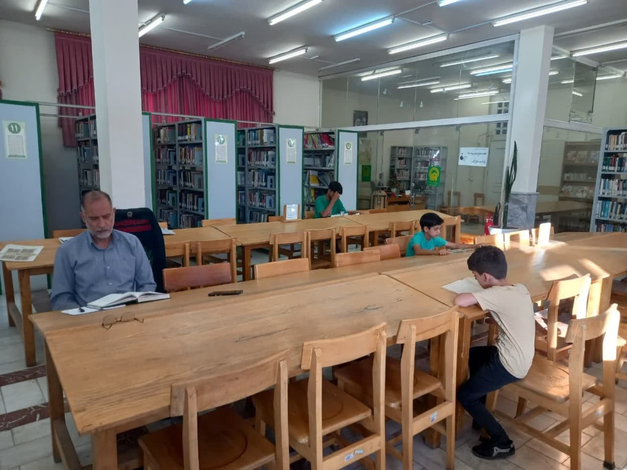 مسجد، کتاب، آگاهی/ کتابخانه مسجد زینبیه(س) احیاگر فرهنگ مطالعه