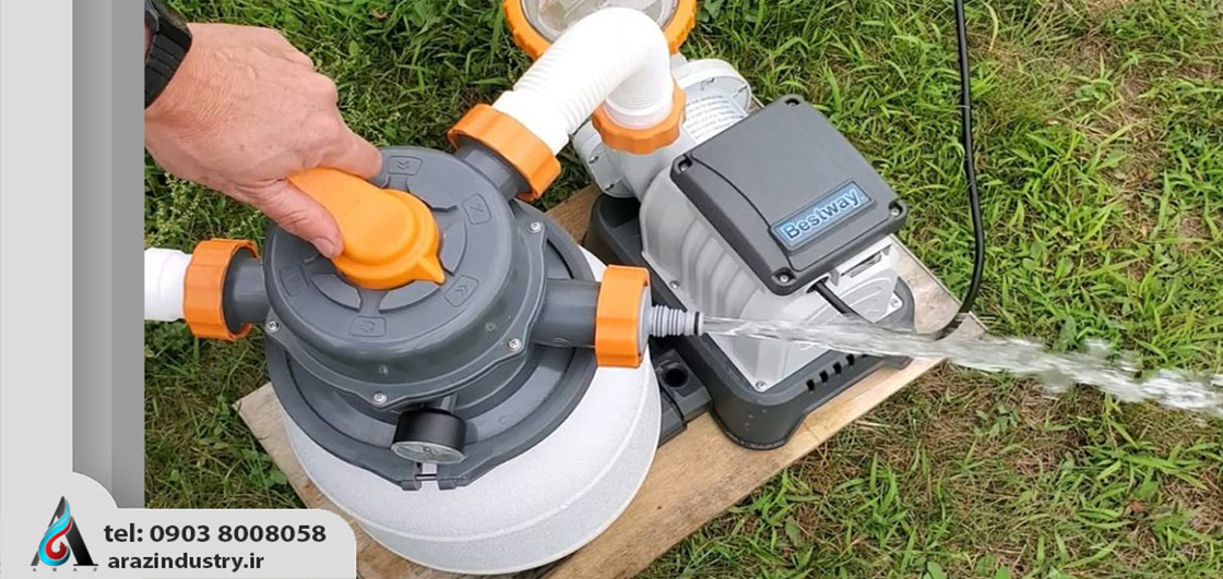 فیلتر شنی استخر چیست؟ نحوه عملکرد؛ مزایا و طرز کار