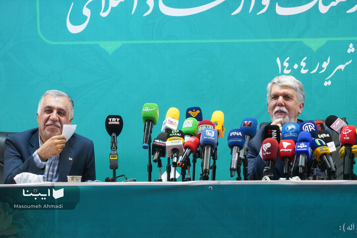 نشست خبری وزیر فرهنگ
