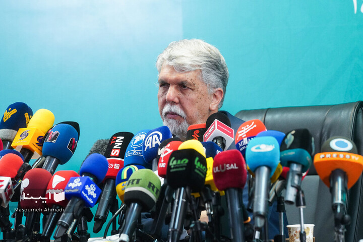 نشست خبری وزیر فرهنگ