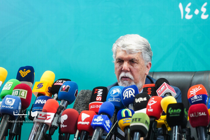نشست خبری وزیر فرهنگ
