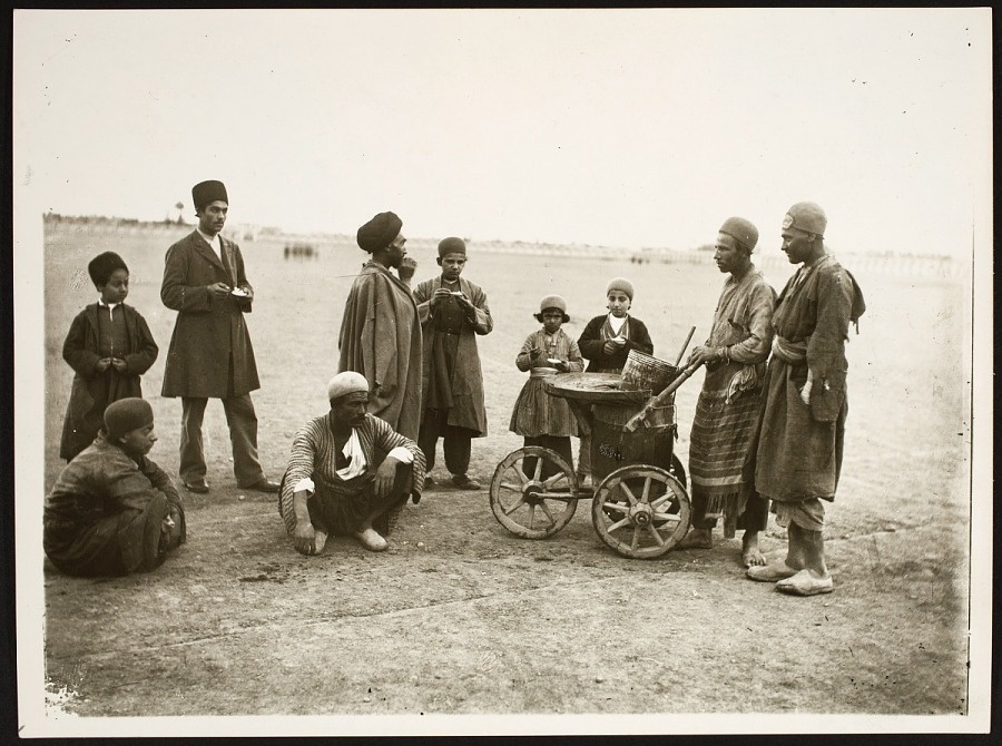 بستنی‌فروشی صد و سی سال پیش