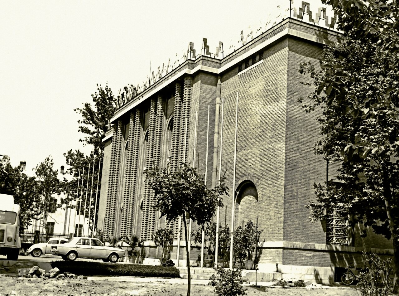 نخستین ساختمان کتابخانه ملی ایران