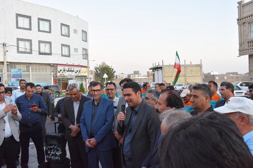 گذری در اسفراین مزین به نام محمود اکرامی‌فرد شد