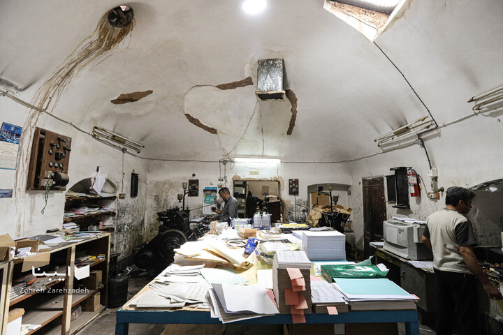 چاپخانه گلبهار؛یادگار چاپ سنتی یزد