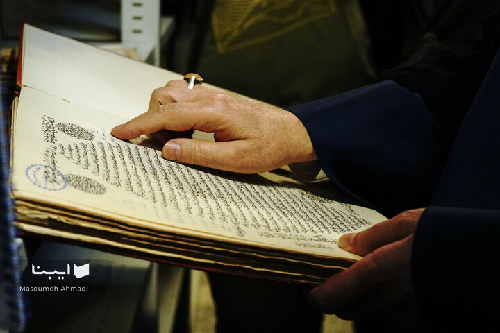 بازدید حسن روحانی از سازمان اسناد و کتابخانه ملی