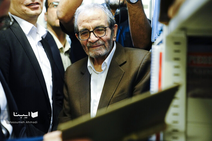 بازدید حسن روحانی از سازمان اسناد و کتابخانه ملی