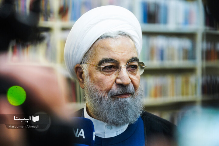 بازدید حسن روحانی از سازمان اسناد و کتابخانه ملی