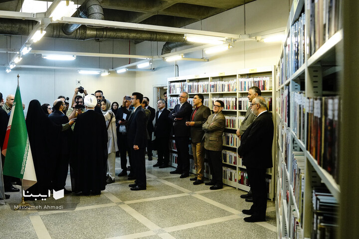 بازدید حسن روحانی از سازمان اسناد و کتابخانه ملی