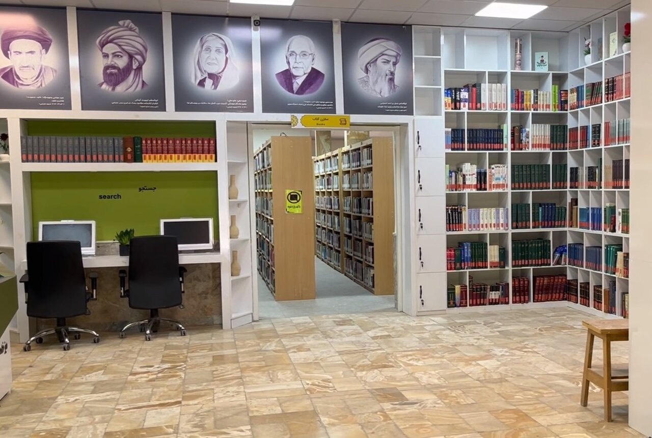 کتابخانه ۶۰ ساله علامه دهخدا در بجنورد نوسازی شد
