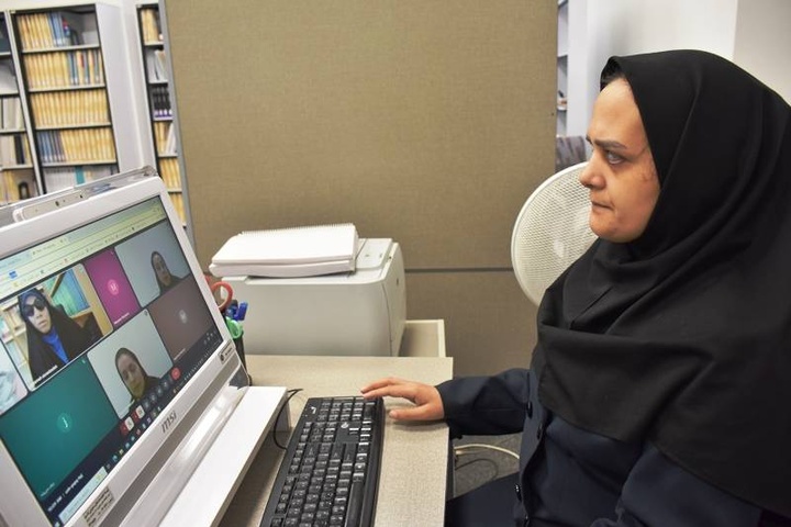 کارگاه برخط آموزشی ویژه نابینایان برگزار شد