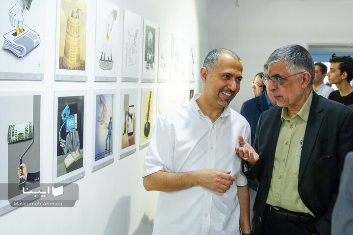 اختتامیه جشنواره کاریکاتور «باج نیوزها»