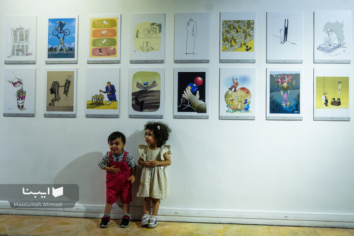 اختتامیه جشنواره کاریکاتور «باج نیوزها»