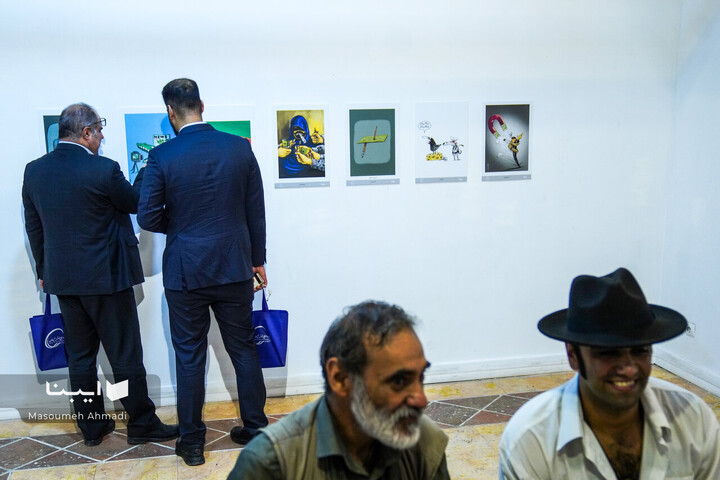 اختتامیه جشنواره کاریکاتور «باج نیوزها»