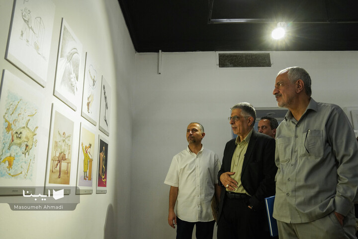 اختتامیه جشنواره کاریکاتور «باج نیوزها»