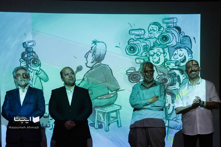 اختتامیه جشنواره کاریکاتور «باج نیوزها»