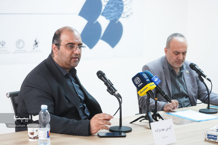 نشست خبری هشتمین دوسالانه ملی خوشنویسی