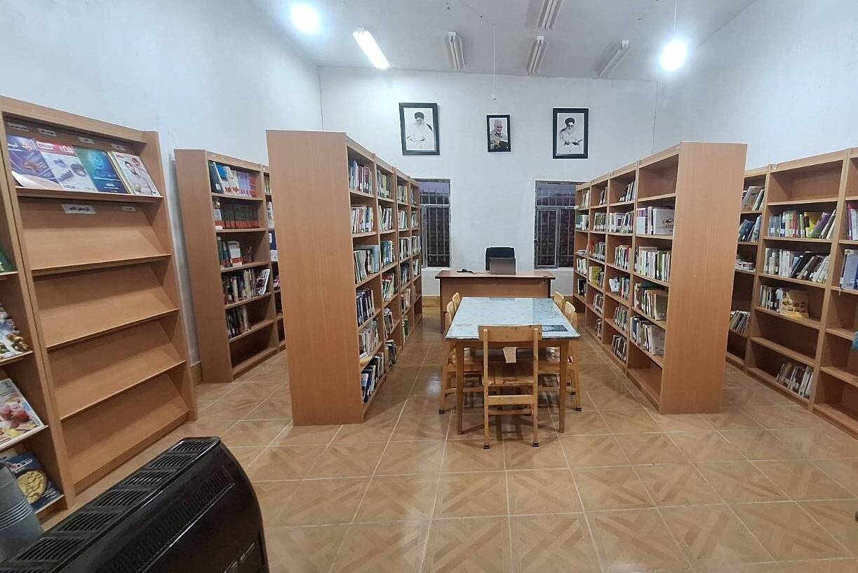 بازسازی کتابخانه «اندیشه» در روستای سست اسفراین