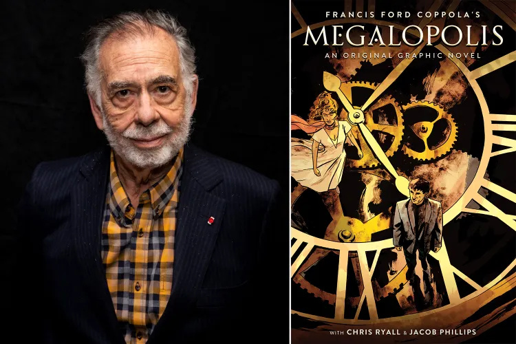 مگالوپولیس فرانسیس فورد کاپولا در قالب رمان گرافیکی منتشر می‌شود