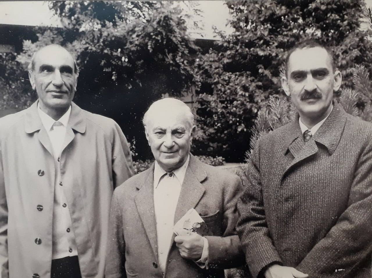 ایرج افشار، محمدعلی جمالزاده، محمدابراهیم باستانی پاریزی