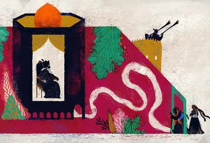 «دختر دال» را با الهام از نگارگری ایرانی تصویرگری کردم