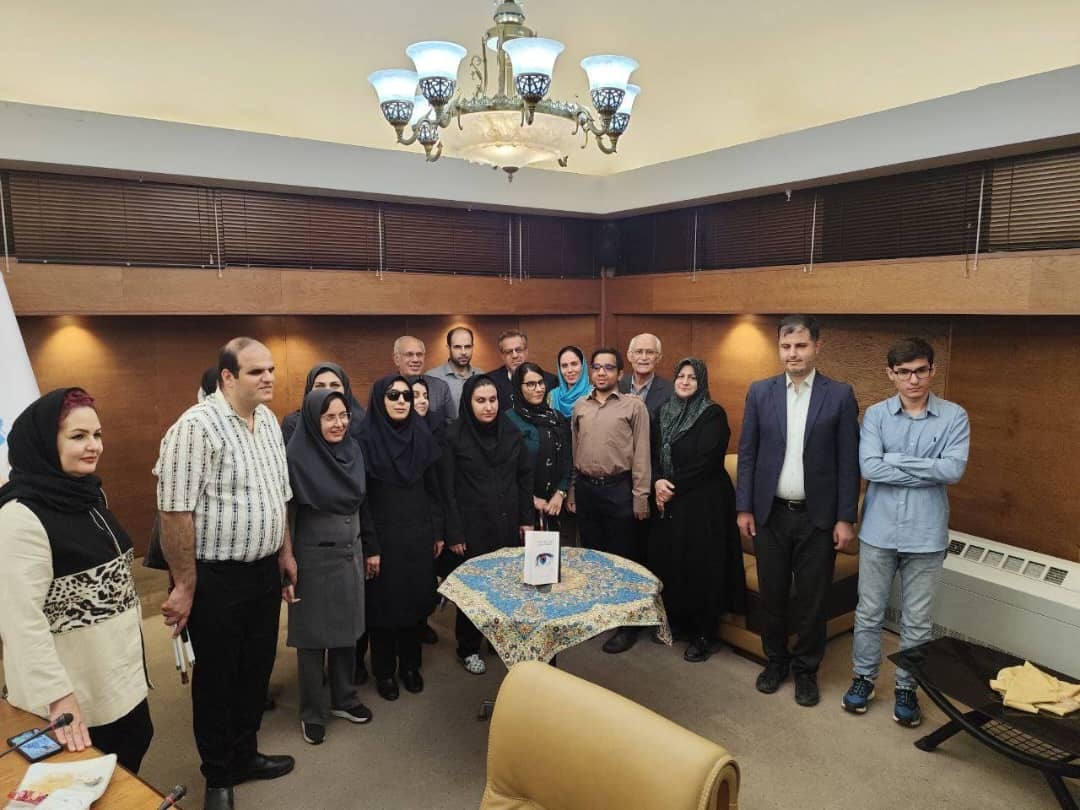 رونمایی از کتاب «مهندسی خلاقیت (TRIZ) برای افراد با آسیب بینایی» در کتابخانه پارک شهر تهران