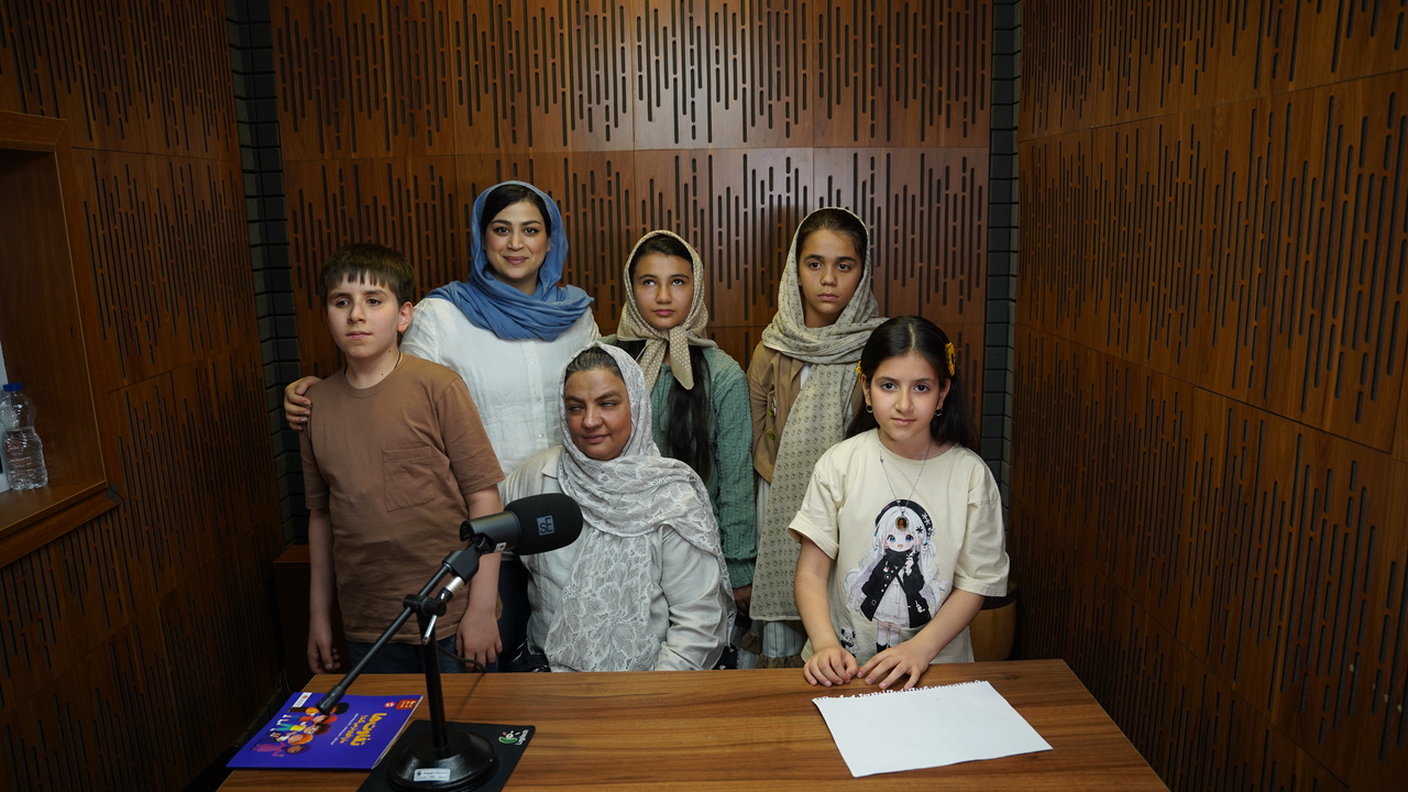 صدای کودکان نابینا طنین‌انداز شد