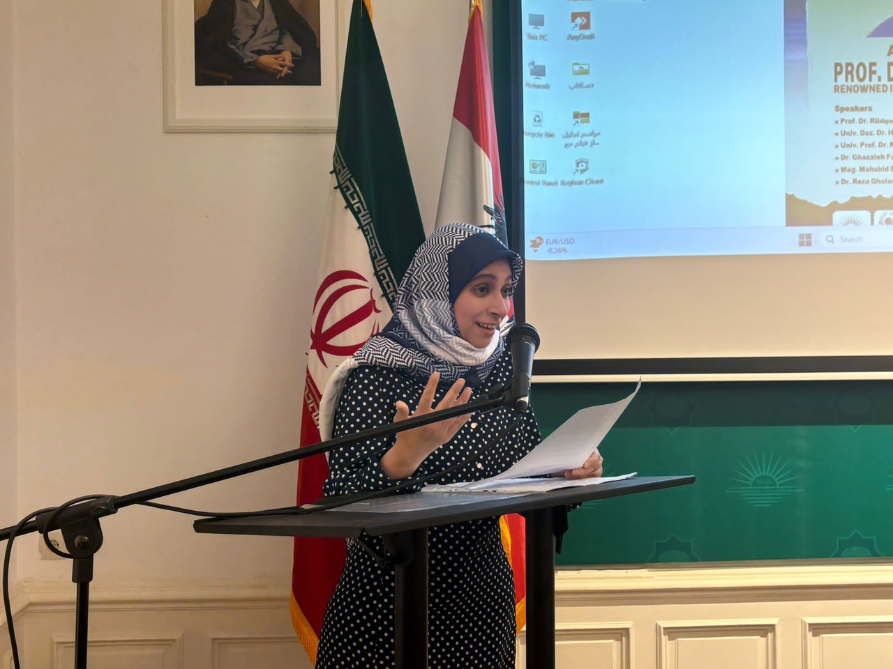 تقدیر از اسلام شناس اتریشی در وین / ایران‌شناسی پلی برای دیپلماسی فرهنگی و درک تمدنی