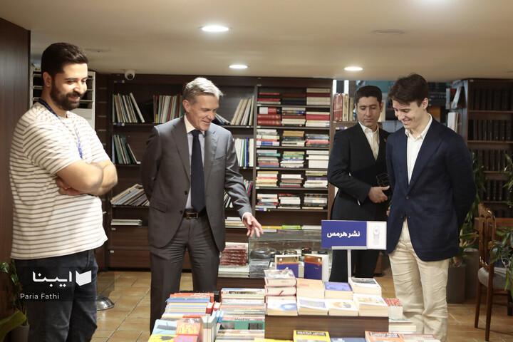 بازید سفیر نروژ از شهرکتاب مرکزی