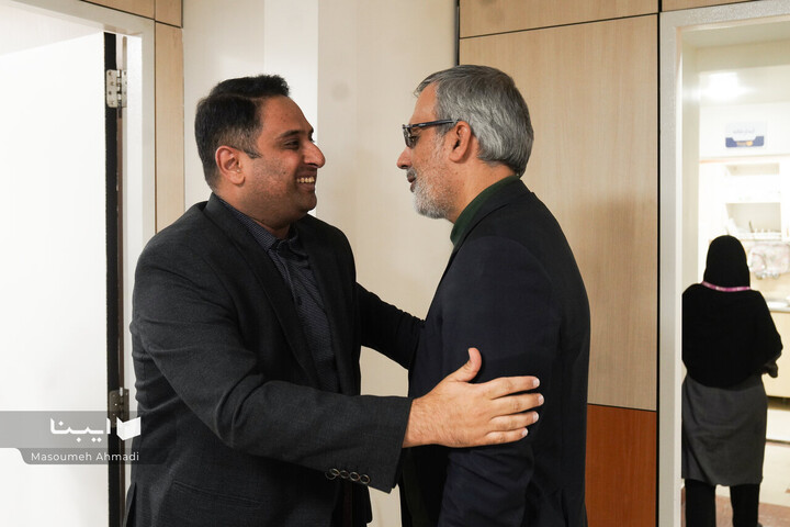 بازدید حسین جابری انصاری از ایبنا