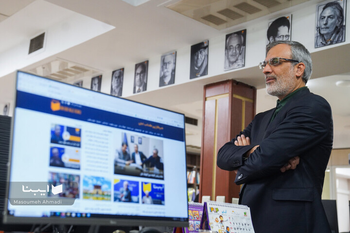 بازدید مدیرعامل خبرگزاری ایرنا از ایبنا