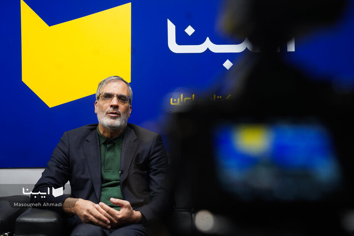 بازدید حسین جابری انصاری از ایبنا