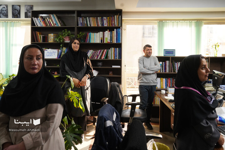 بازدید حسین جابری انصاری از ایبنا