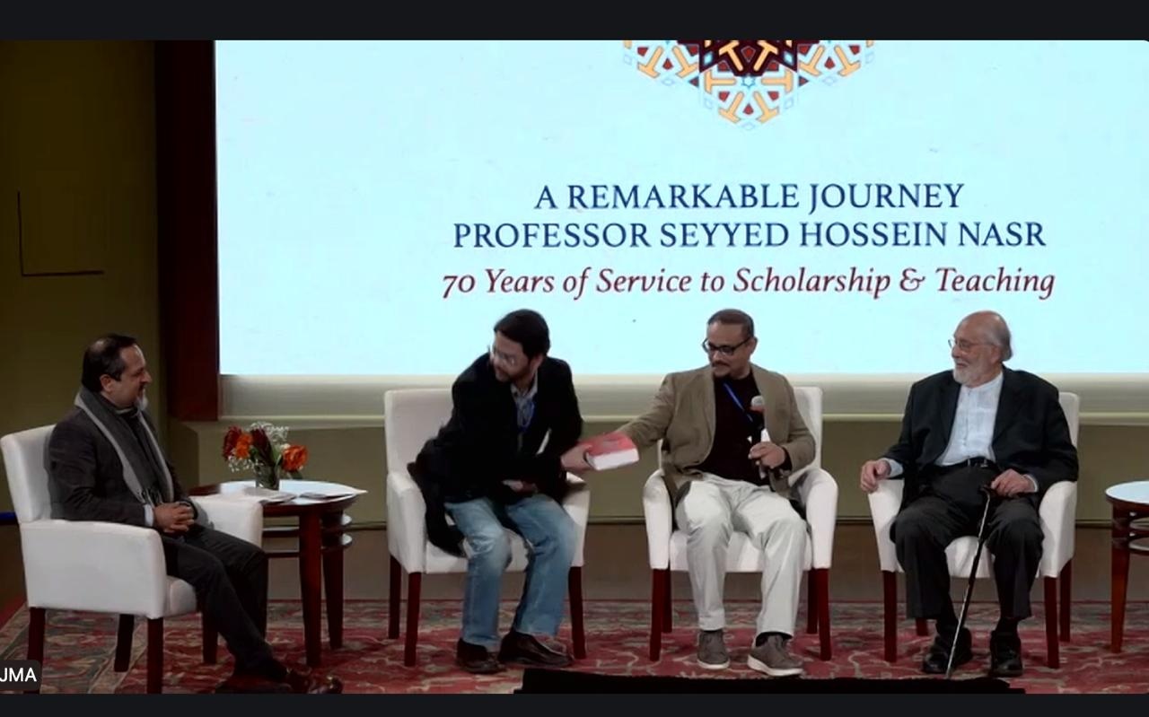 حسین نصر: زندگی فکری و روحانی من در خاکی سرشار از سنت، دانش و معنویت رویید و بالید /امیدوارم که این آخرین سخنرانی عمومیِ زندگی‌ام باشد