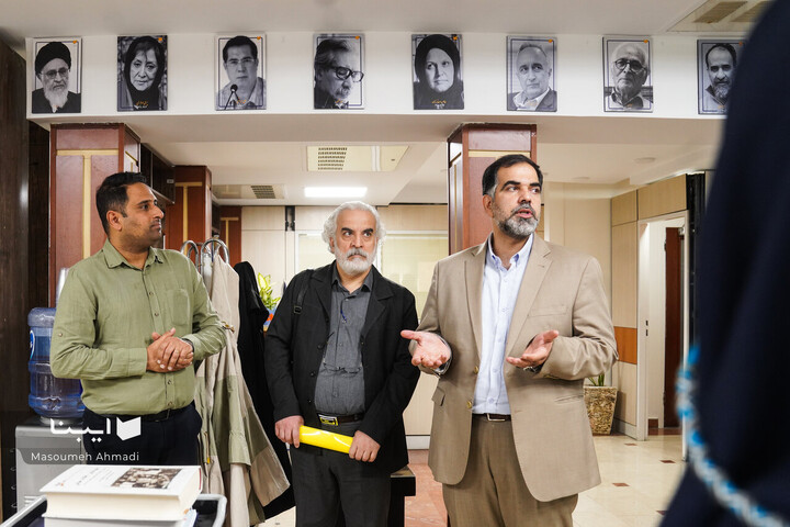 بازدید مسعود معینی‌پور از ایبنا