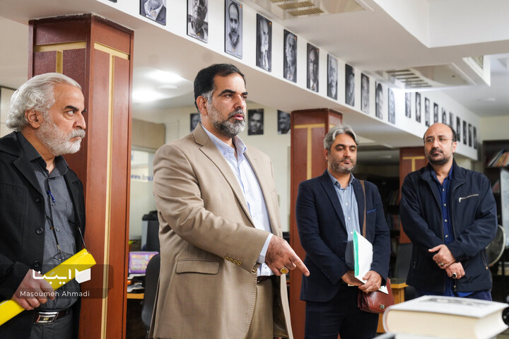 بازدید مسعود معینی‌پور از ایبنا