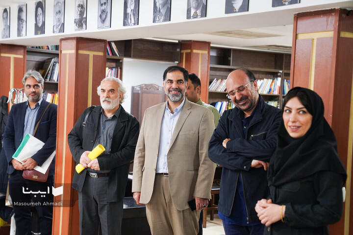 بازدید مسعود معینی‌پور از ایبنا