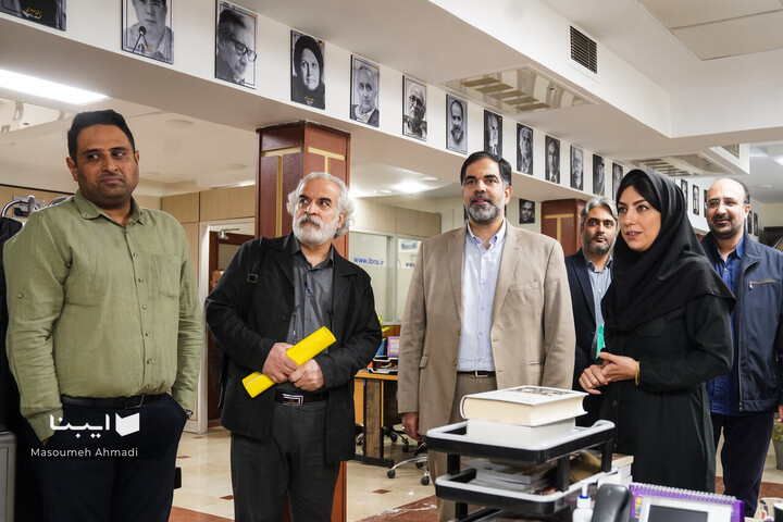 بازدید مسعود معینی‌پور از ایبنا