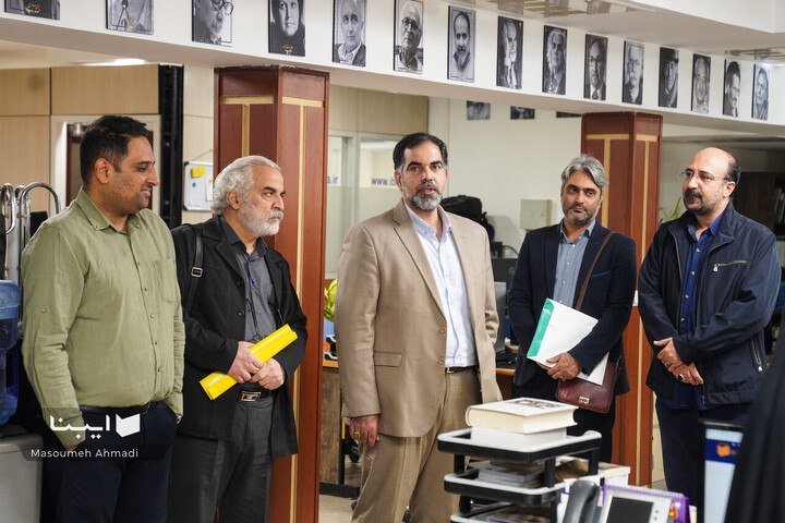 بازدید مسعود معینی‌پور از ایبنا